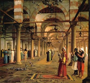 15678_Public_Prayer_in_the_Mosque_of_Amr_Cairo_f